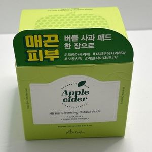 🍀 Ariul 🍀 Apple Cider Cleansing Bubble Pads Beauty Skin Face Korea 🍀 2026